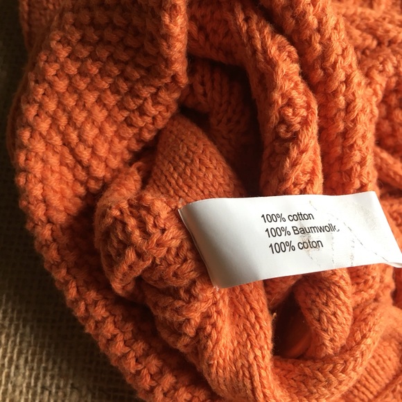 Sandwich Off Shoulder Cotton Sweater - Picture 6 of 6